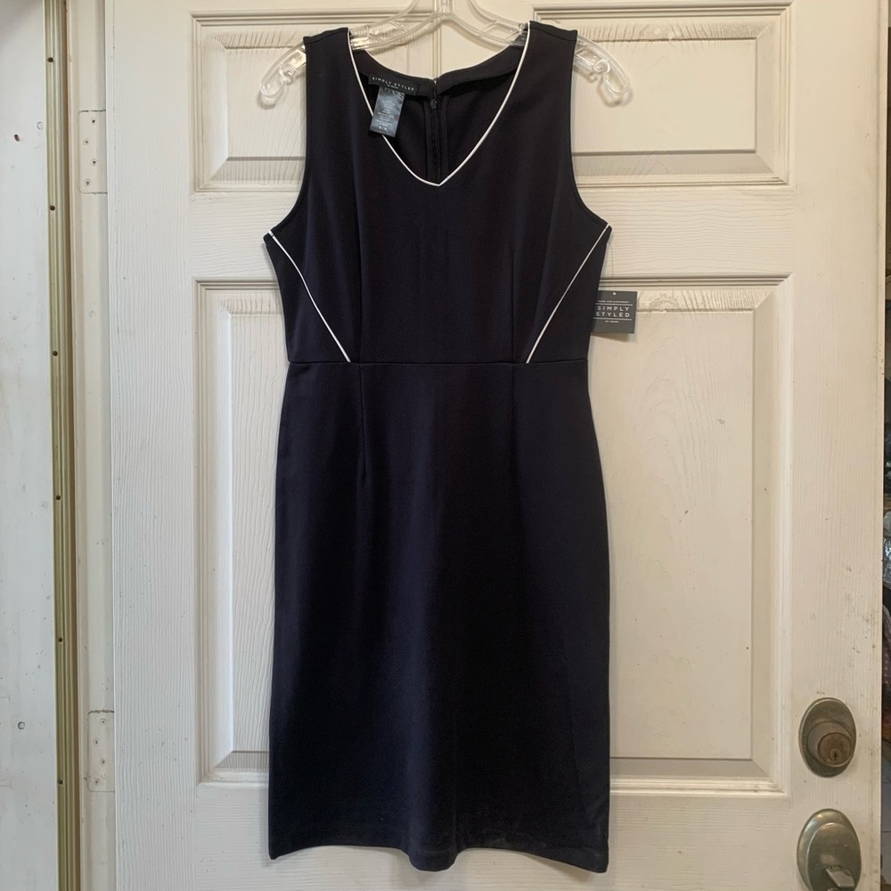 Black career dress, brand new never worn with tags
